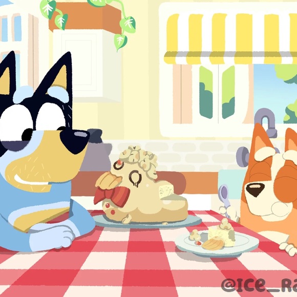 Bluey duck cake recipe Vintage Australian Women's Weekly Children's Birthday 80s - Picture 8 of 11